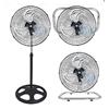 VINCO MOD.70718 Ventilatore A Pantana 90W Da Parete e Da Appoggio 3 Modalità - Oscillazione Automatica
