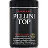 Pellini Caffè Top 100% Arabica, Caffè Macinato per Moka dall'Aroma Intenso e Avvolgente, Miscela 100% Arabica a Tostatura Delicata, Confezione da 250g