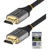 StarTech.com Cavo HDMI 2.1 8K da 3m - Cavo HDMI certificato ad alta velocità 48Gbps - Cavo HDMI Ultra HD per Monitor/TV/Display 8K 60Hz/4K 120Hz HDR10+ eARC - Rivestimento TPE flessibile (HDMM21V3m)