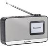 Panasonic RF-D15EG-K Tragbares DAB+/FM Digitalradio mit Bluetooth, 2,4 Zoll TFT LCD-Display, 3W 5cm Lautsprecher, Schlaf-, Wecker- und Uhrfunktion, Schwarz