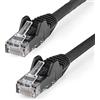 StarTech.com N6PATC15MBK Cavo di Rete CAT6, Patch Ethernet, RJ45, UTP, Antigroviglio, 15 m, Nero