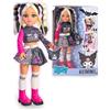 Nancy Kuromi - Bambola 42 cm con lunghi capelli, accessori e vestiti brandizzati Kuromi, + 3 anni, Famosa (NACA8000)