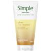 Simple Protect 'N' Glow Express Glow Clay Polish Cleanser lascia la pelle naturalmente luminosa per la cura della pelle del viso esperta 150 ml