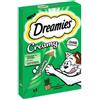 Catisfactions Dreamies Snack Liquidi per Gatti Gusto Erba Gatta 4x10g