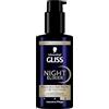 Gliss Kur Gliss Night Elixier Ultimate Repair (100 ml), siero rigenera i capelli danneggiati durante il sonno, la cura dei capelli lascia capelli morbidi e rigenerati durante la notte