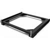 Meliconi - Base Anti-Vibrazione Lavatrice e Asciugatrice - Base Move Black