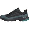 adidas Terrex Skychaser AX5 Gore-Tex Hiking Shoes, Scarpe da Trekking Uomo, Core Black/Carbon/Pure Teal, 43 1/3 EU