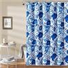 Lush Decor - Tenda da doccia con papaveri, 183 x 183 x 183 cm