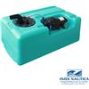 Can Sb SERBATOIO PER ACQUA DOLCE 60 LT mm850x390x200h CON AUTOCLAVE 11 LT/M BARCA