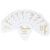 Fender® »351 SHAPE CLASSIC PICKS« Plettri in celluloide - Forma: 351-12 Pezzi - X-Heavy - Colore: Bianco