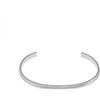 Fossil Bracciale bangle aperto in acciaio inossidabile da uomo