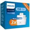 Philips Cartuccia Filtrante Micro X-Clean per Caraffa Philips 3 PZ - AWP211/24