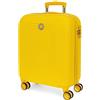 MOVOM Riga, Trolley Rigido Cabina 55m Unisex Adulto, Giallo (Yellow), 40x55x20 cms