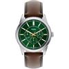 Fossil Pearson Orologio Uomo, Movimento Multifunzione al Quarzo con cinturino in acciaio inossidabile o pelle