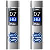 Pentel Ain Stein - Mine di ricarica meccaniche, 0,7 mm, HB/H, confezione da 2 tubetti