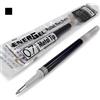 Pentel 2 x Pentel EnerGel 0.7 mm refill metal tip LR7 - EnerGel XM, BL77/BL57/BL37 - Inchiostro nero
