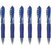 PILOT G2-XS7 Pixie - Mini penne a sfera - Punta da 0,7 mm, larghezza tratto 0,4 mm - Blu (confezione da 6)