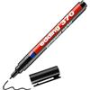 Edding, evidenziatore con punta a scalpello, da 1 mm, e-345 Nero