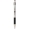 Zebra Technologies Zebra Pen F-301 - Confezione di 2 penne a sfera, punta da 1,0 mm, in acciaio INOX, nero