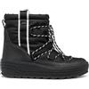 Geox D Milleiny B ABX A, Stivale alla Caviglia Donna, Nero, 38 EU