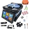 Elfcam® - Saldatore in Fibra Ottica S10 Pro, Cuore a Cuore, con 6 Motori e Kits Strumenti e Accessori Aggiornati, per FTTx