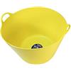 Faithfull - Bacinella multiuso flessibile in polietilene, 60 L, colore: Giallo