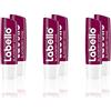 LABELLO Lab Fruity Shine Blackberry, confezione da 6 (6 x 4.8 grams)