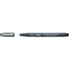 Pentel Pointliner S20P-3A - Penna a punta fine, impermeabile e non sbiadisce, 0,3 mm, colore: Nero