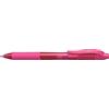 Pentel - Bolígrafo Energel retráctil con punta de bola. Escritura en color rosa
