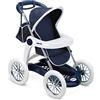 Smoby 7600250381 Passeggino Pieghevoley, Colori Misti