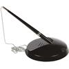 Hainenko Set Penna da Scrivania con Stand e Catenella Colore Nero + Ricariche - Normale