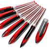 uni-ball Air UBA-188-L - Penna a sfera media da 0,7 mm, confezione da 6, colore: rosso