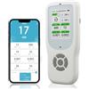 XIIW Rilevatore di qualità dell'aria 10 in 1, NDIR WiFi, monitor di qualità dell'aria con AQI/CO2/PM1.0/PM2.5/PM10/HCHO/TVOC, temperatura e umidità, rilevatore di formaldeide portatile con app intelligente
