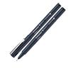 Schneider Pictus Acciaio Inox Permanente Fineliner Penna, 0.1 mm Larghezza Della Linea, Nero