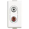 Bticino Legrand Bticino/Mx-1-Supporto audio rcmx2 blan m