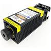 N/P Modulo laser blu CNC 7000mw 33mm per macchina per incisione e taglio laser, fai-da-te, 12V con TTL/PWM può tagliare legno di balsa da 3 mm, può incidere acciaio inossidabile