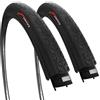 Fincci Copertoni MTB 26 x 1.25 Pollici 32-559 Pneumatici Pieghevoli Semi-Slick 26 per Bici Mountain Bike, Ibride, Elettriche e City Bike - Confezione da 2