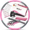 Smart Hoop Con Peso Per Adulti E Principianti – 32 Nodi Regolabili, Hula Hoop Fitness - 4