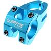 Wake - Attacco per manubrio da mountain bike, 45 mm, per manubri da 31,8 mm, Blu, 31.8mm × 45mm