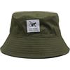 Surf Monkey Bucket Hat Cappello da pescatore uomo/donna senza corda - 100% cotone, Verde, S/M