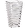 mcmcncuiu Vaso di cristallo trasparente, moderno, decorativo, quadrato, grande vaso di vetro, per soggiorno, camera da letto, cucina, tavolo da pranzo, ingresso, mensola del caminetto, matrimonio