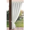 Eurofirany GARDEN Tenda da sole per esterni con passanti - 1 pezzo. Tende da sole impermeabili per terrazze, gazebo, pergolato, patio, balcone, protezione solare e privacy, 155x220 cm, colore: bianco