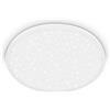 BRILONER - Plafoniera LED, cielo stellato, luce bianca neutra, lampada soffitto, plafoniera soffitto, plafoniere da soffitto, plafoniera camera da letto, lampadario soffitto, 37,5x4,5cm, bianco