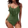 Generico 2025 Costumi Interi da Bagno per Donna Modellante Asciugatura Rapida Costumi Interi Sportivi Ad Alto Sostegno Sexy Costume da Bagno Intero Costume Bohemian Beachwear Offerte Lampo L
