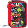 Astuccio Scuola Comix Wave 3 Zip Paint Ball