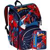 Spiderman Seven Marvel Spider-Man - School pack Zaino estensibile + Astuccio riempito