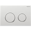 PLACCA DI COMANDO GEBERIT OMEGA 20 ROUND SATINATO E CROMO 115.085.JQ.1