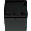 Applique da soffitto Quadrata GU10 IP54 in Alluminio e Vetro Nero