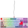 CHERRY K4V2 TKL tastiera Gaming USB QWERTY Inglese US Grigio, Grigio chiaro, Ros