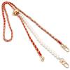 Cinturino Sostitutivo Per Borsa In Similpelle Rossa | Tracolla Regolabile 120 Cm Con Hardware Argento | Ricambio Per Borse A Tracolla E Spalla | PATIKIL